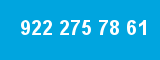 922 275 78 61